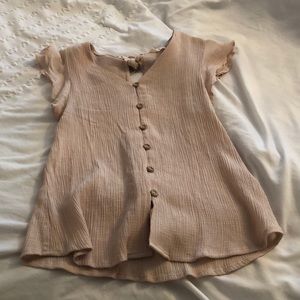 Button down tank top!